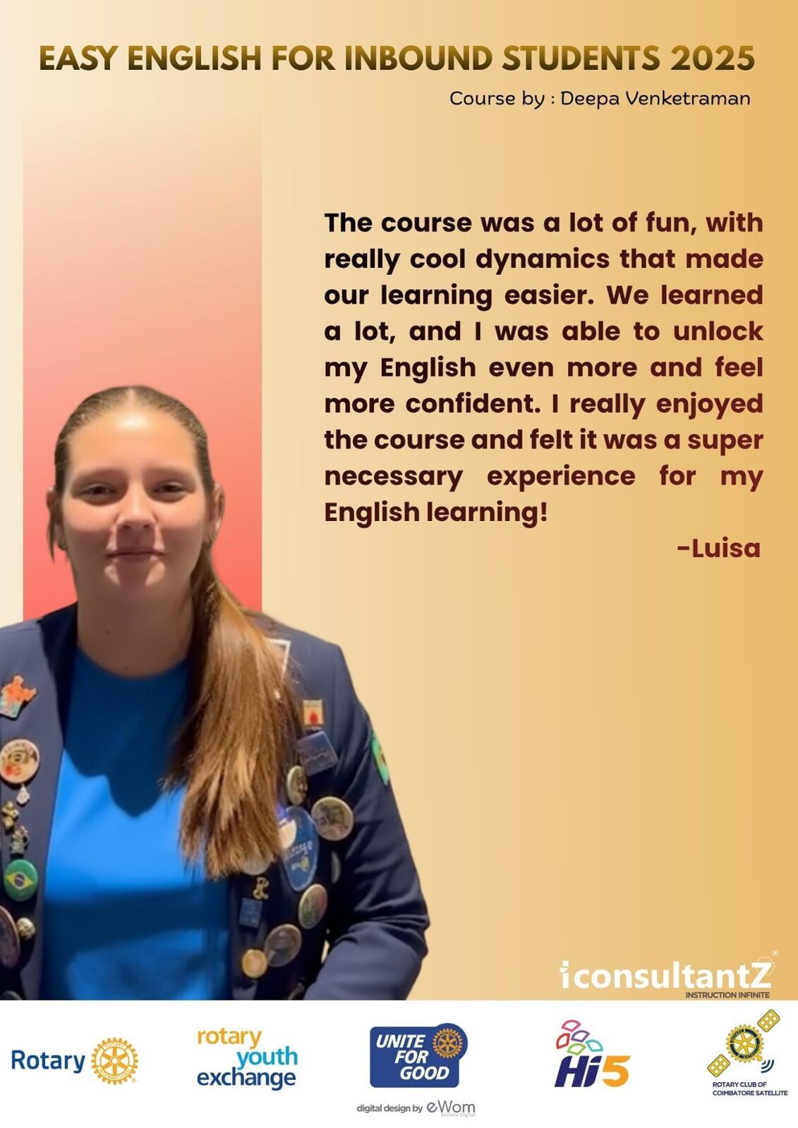 Student Testimonial 3